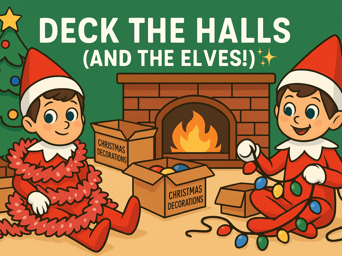 Day 2 – Deck the Halls (and the Elves!)&nbsp;🎄✨