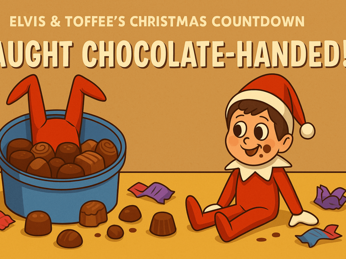 Day 9 – Caught Chocolate-Handed! 😆🍫