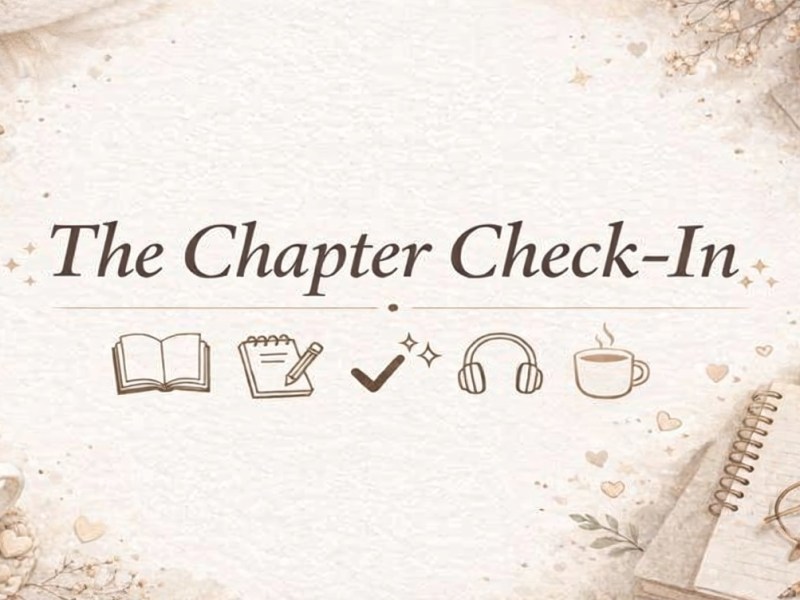 📖 The Chapter Check-In:&nbsp;21/01/2026