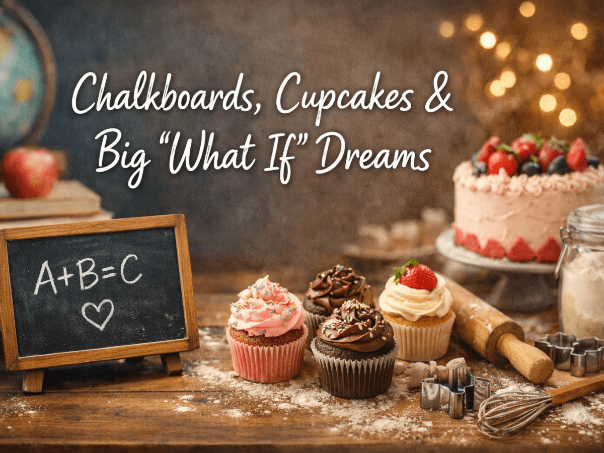 Chalkboards, Cupcakes & Big “What If”&nbsp;Dreams