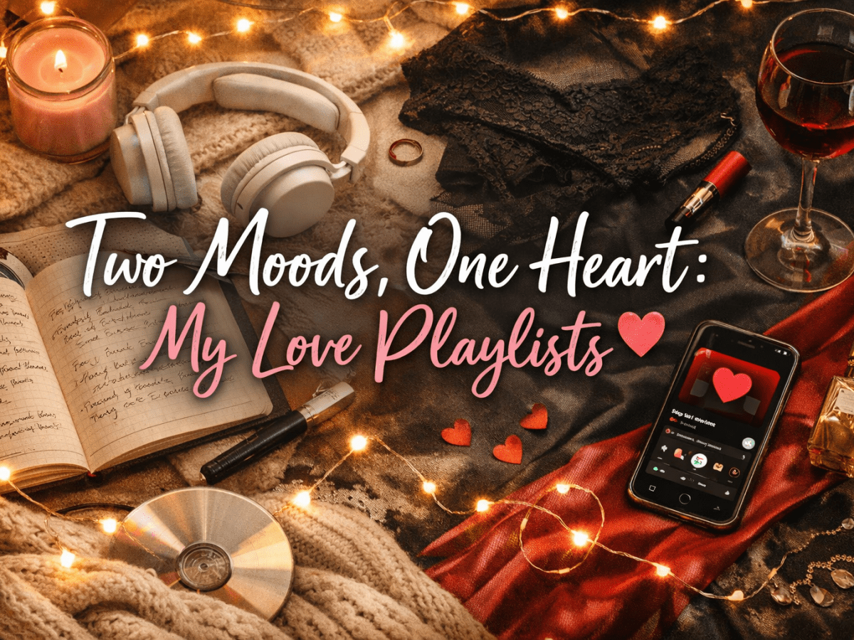 🎧❤️ Two Moods, One Heart: My Love&nbsp;Playlists